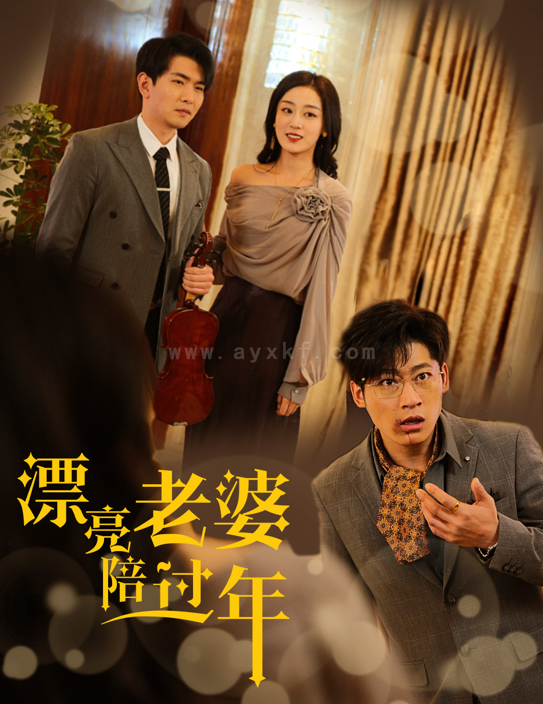 18138-漂亮老婆陪过年-蛇年大吉之爱情事业双丰收(60集)张婉琳 最新 图1张